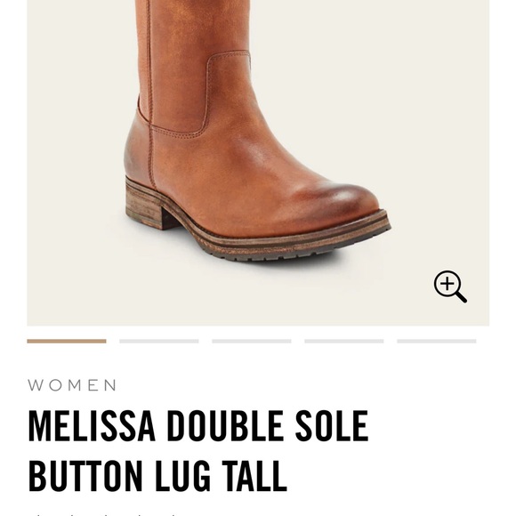 FRYE Bronze Leather Boots - Picture 1 of 4